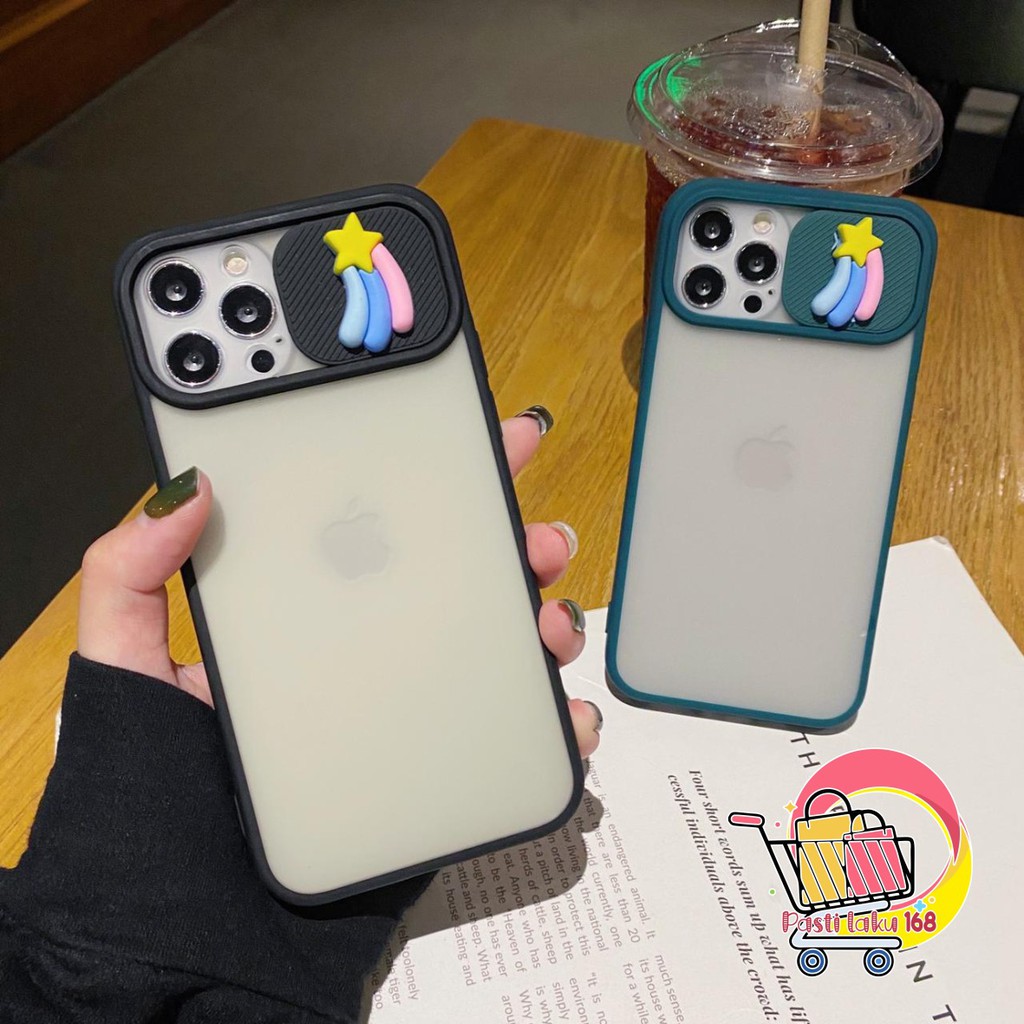 SOFTCASE SLIDE PELINDUNG KAMERA STAR 3D SAMSUNG J2 PRIME CORE J4+ J5 J6 J6+ J7 PRO CORE PRIME PL734