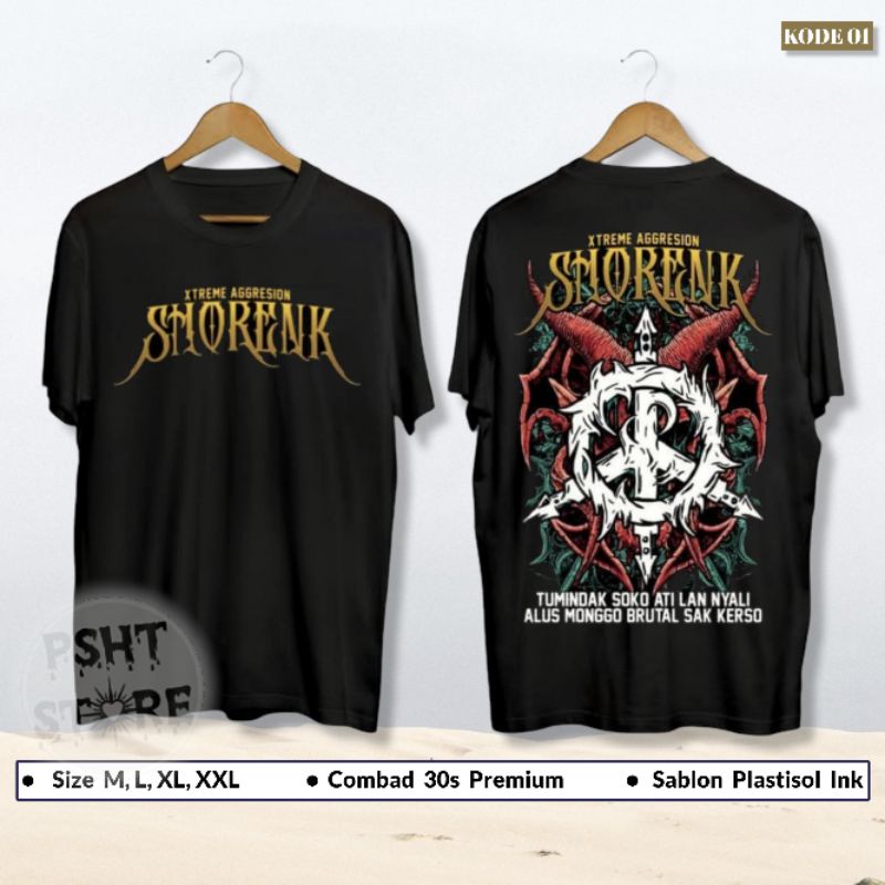 (KODE 01) Kaos Shorenk