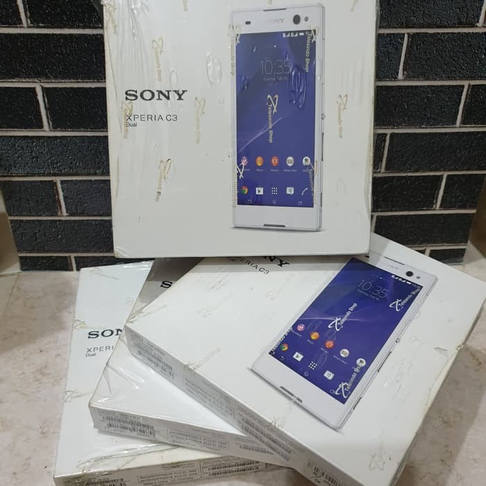 Sony Xperia C3 Dual D2502 Resmi Baru Stok Lama Shopee Indonesia