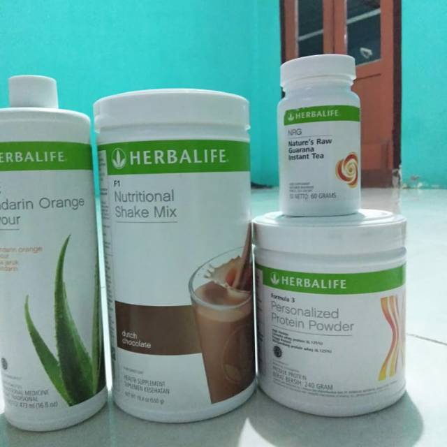 Paket diet lengkap herbalife