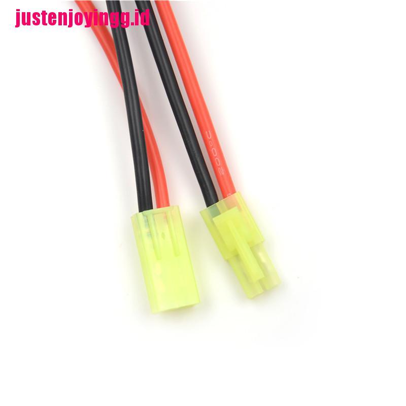 Jj.id 1 Pasang Konektor Baterai Tamiya Male &amp; Female 2 Pin 16awg