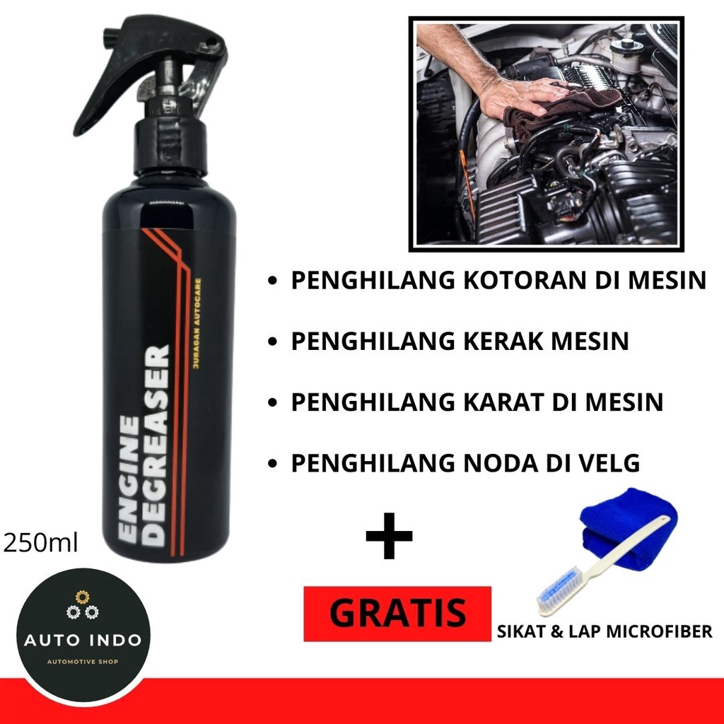 Pembersih Karat Mesin Mobil Motor Paling Ampuh - Pembersih Kerak Mesin Mobil Motor Juragan Autocare