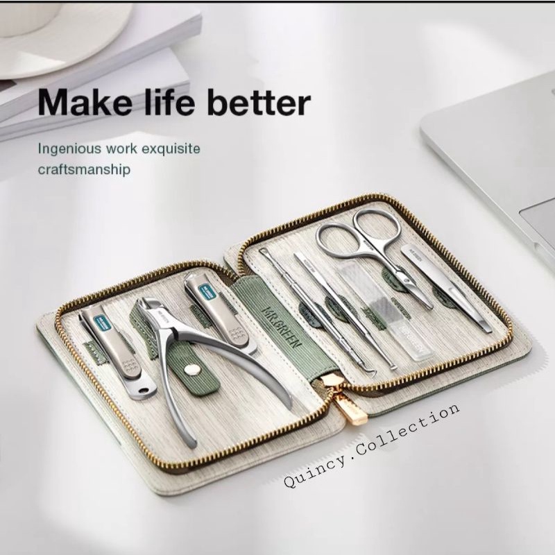 MR.GREEN Complete Pedicure Manicure Set Solingen Germany / Set Gunting Kuku Manicure / Pedicure