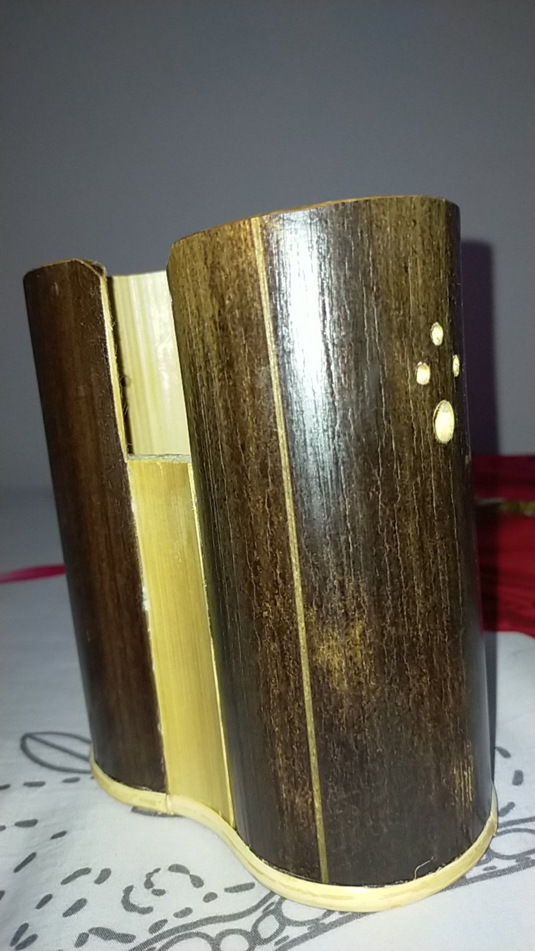 Tempat Sendok Garpu Dari Bambu Hitam Type Tsg.01