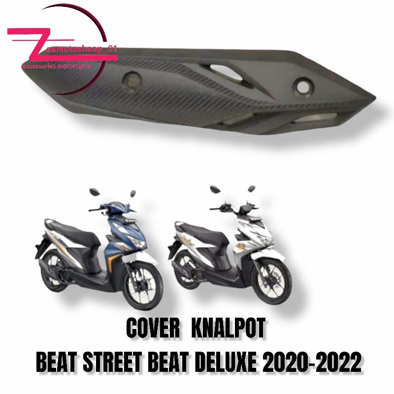 COVER KNALPOT BEAT STREET-DELUXE -TUTUP KENALPOT BEAT STRET 2020-2022
