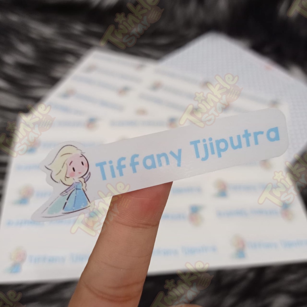 

Multi Label - Label Nama Cute Background Putih