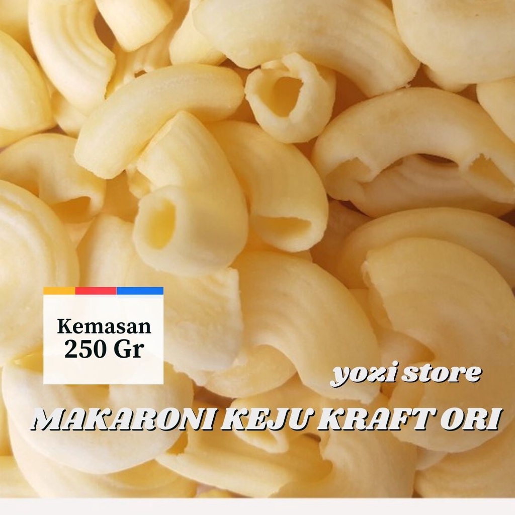

Makaroni Keju Kraft Original Macaroni Cheese Home Made by yozistore Produksi dan Pengiriman Setiap Hari