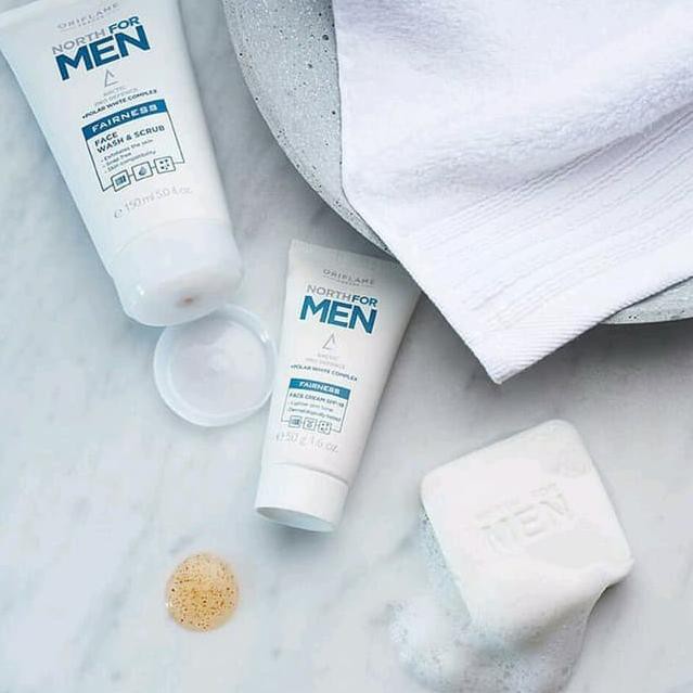 North For Men Active Fairness Face Wash 20159 Men S Cleanser Skin Care Oriflame Cosmetics