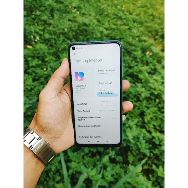Xiaomi redmi note 9 4/64 gb second seken bekas murah normal