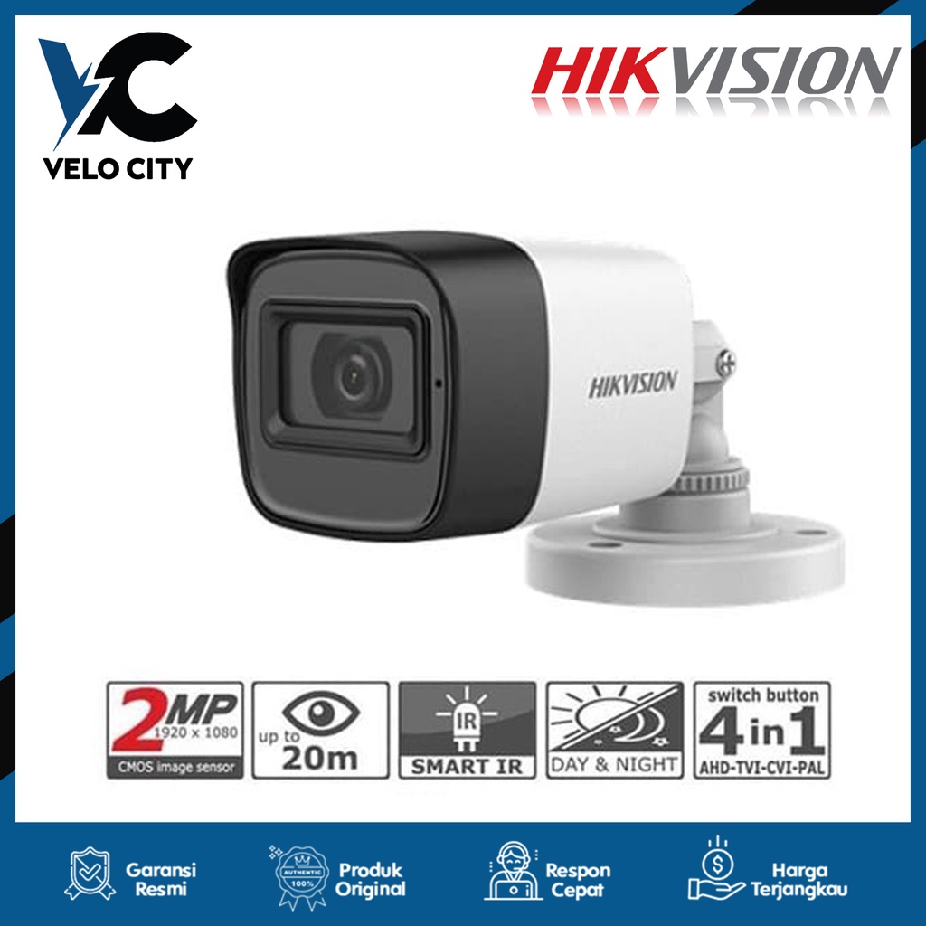 CCTV HIKVISION Outdoor 2MP DS-2CE16D0T-EXIPF Hik Vision DS 2CE16D0T EXIPF - Garansi 2th