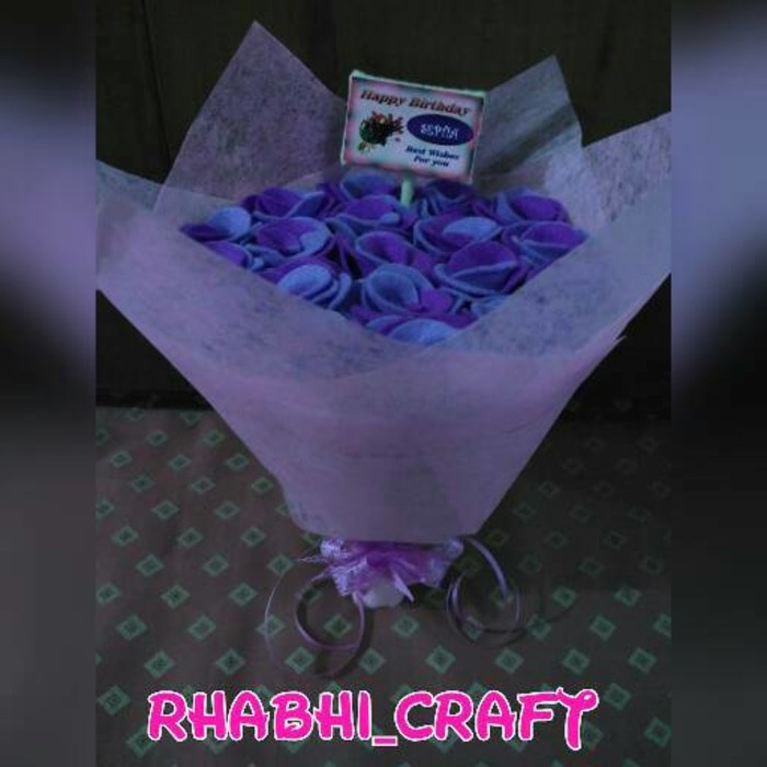 

Promo buket bunga flanel mix by LARVA