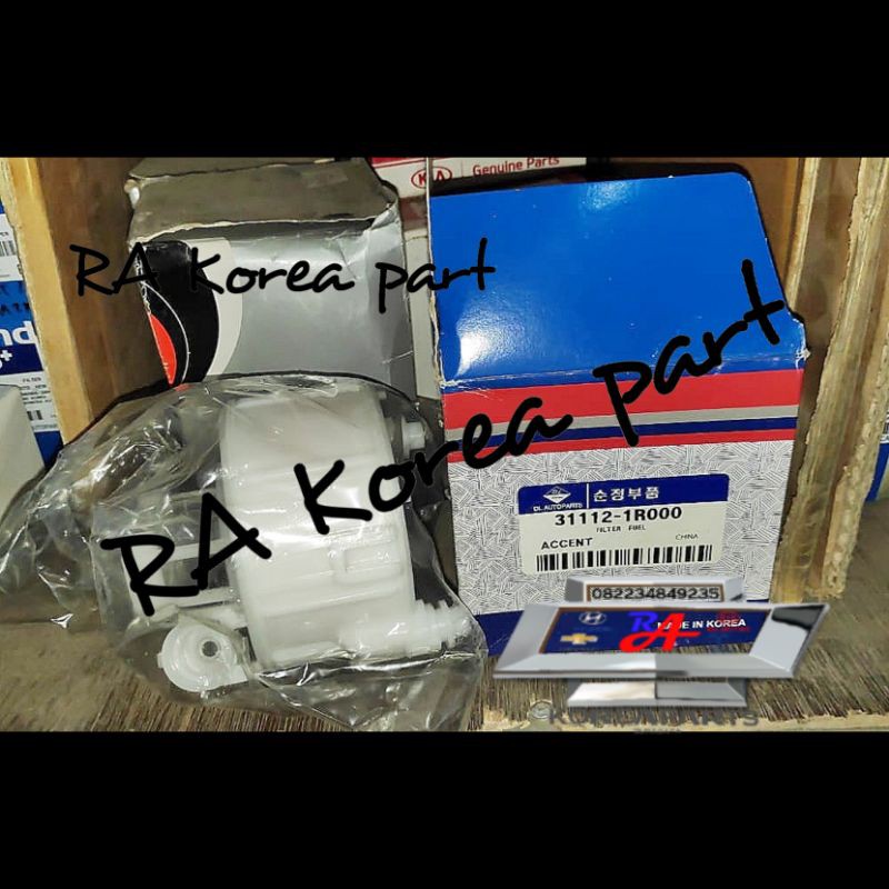 Filter Bensin Long Life Hyundai Grand Avega Excel 3 Saringan Bensin Fuel Filter