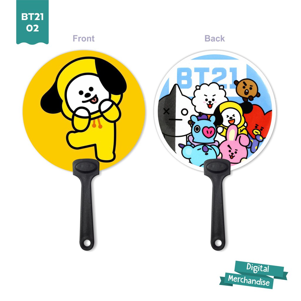 (READY STOCK) KIPAS TANGAN HANDFAN BT21