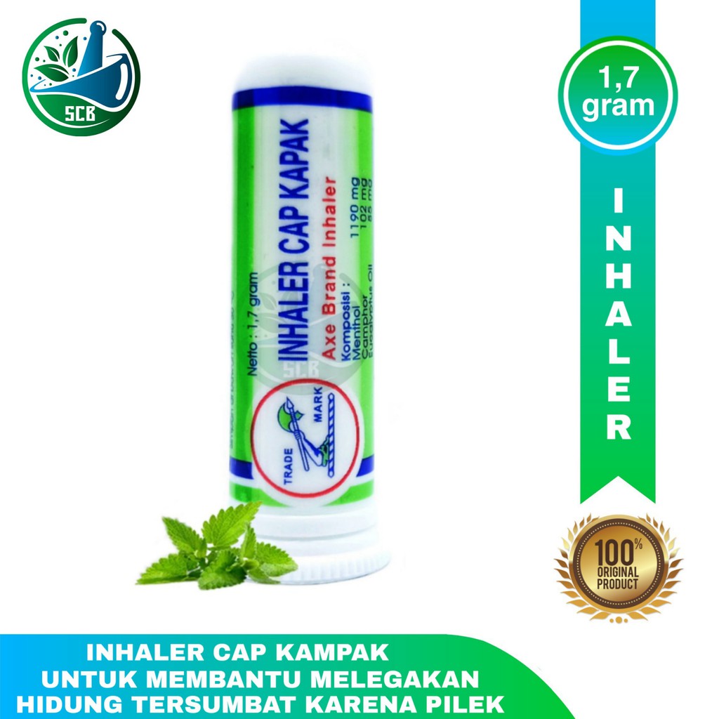 Inhaler Cap Kapak - Isi 1,7 gram