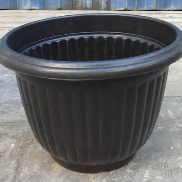 Pot Bunga Murah- Pot Belimbing- Pot Hitam Ukuran 30cm