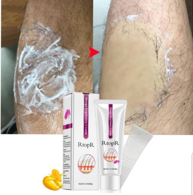 READY TOP Krim Depilatory Penghilang Bulu Untuk Pria dan Wanita