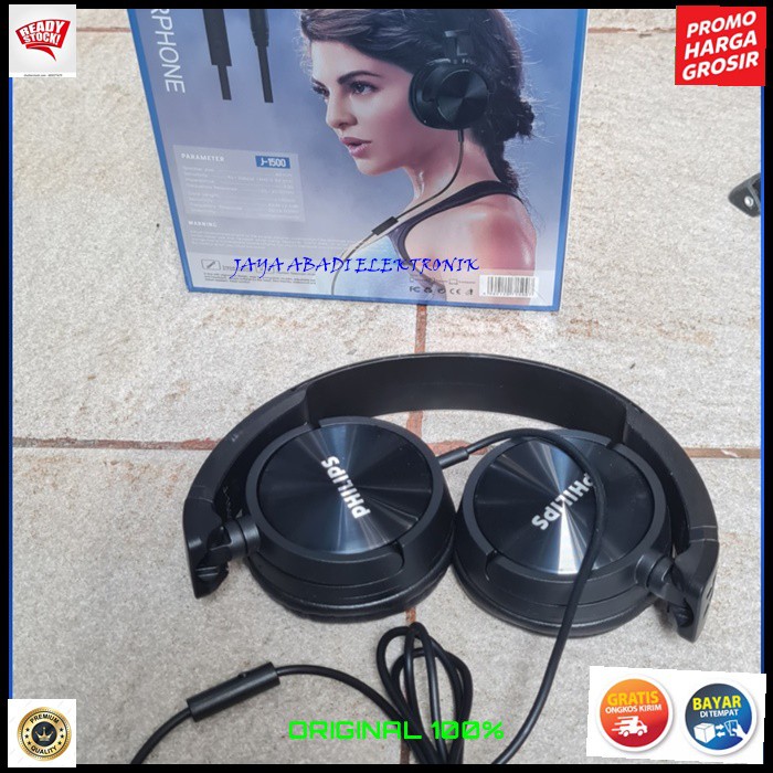 J389 PHILIPS BANDO HEADPHONE HEADSET STEREO EARPHONE IN EAR 3.5 MM DOBEL BASS HANDSFREE DOUBLE BAS EARPOD SUPER HF SUPER PREMIUM MIC KABEL MUSIK CALL NELPON HP AUDIO SOUND SUARA VOKAL KARAOKE WIRED HEADPHONES HIFI SUPER PREMIUM  EARPOD HF HEADSET CABLE