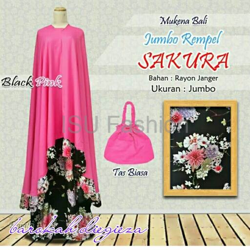 mukena bali sakura jumbo