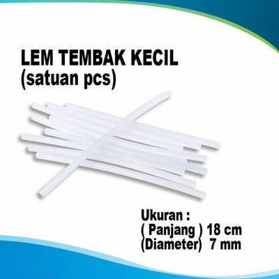 Isi Lem Tembak Glue Gun Refill Lem Lilin Tembak Transparan Bening