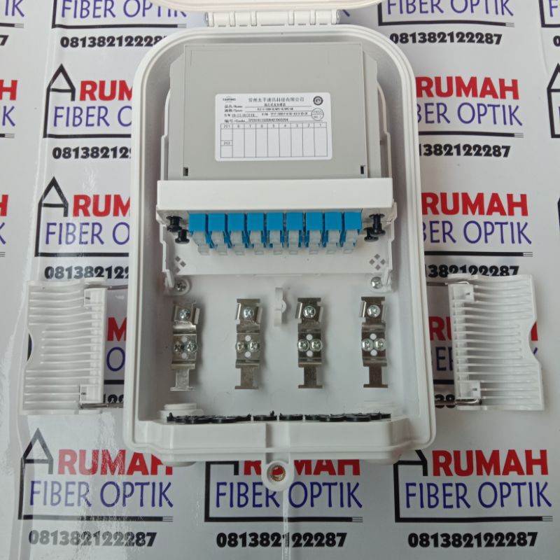 odp 16 core up to 24 core  lengkap box Spliter 1:8 SC UPC