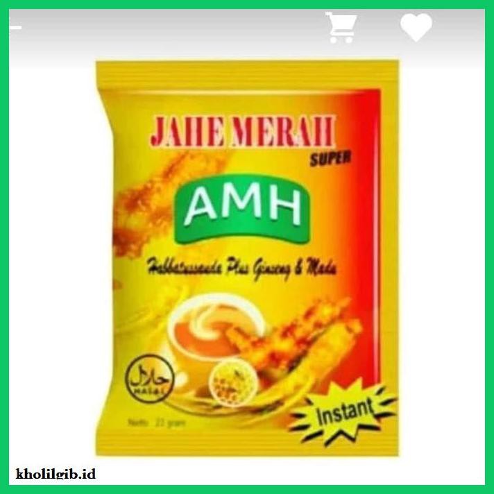 

lanoisidartdrink- jahe merah amh saset -asliii-bngittt.