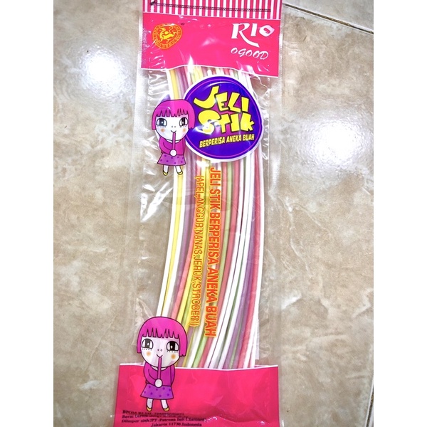 

jely Stick aneka rasa buah @50pcs
