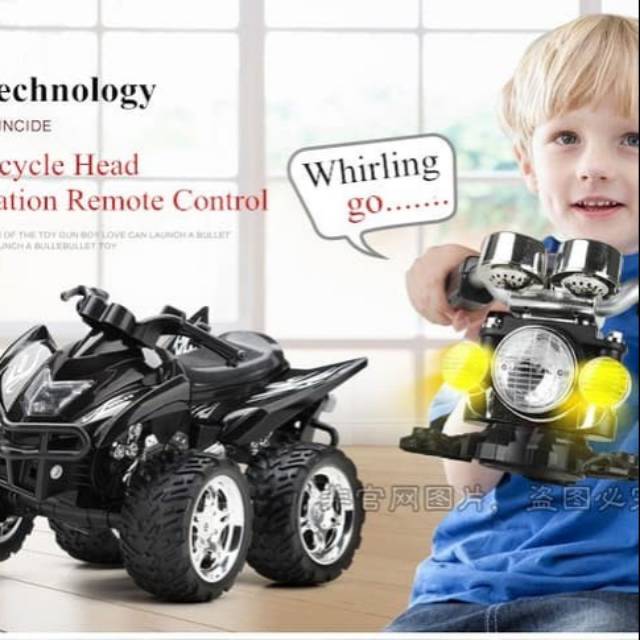 Kado Spesial Anak Laki-Laki - Mainan ATV Remote Control 4 Dimensi