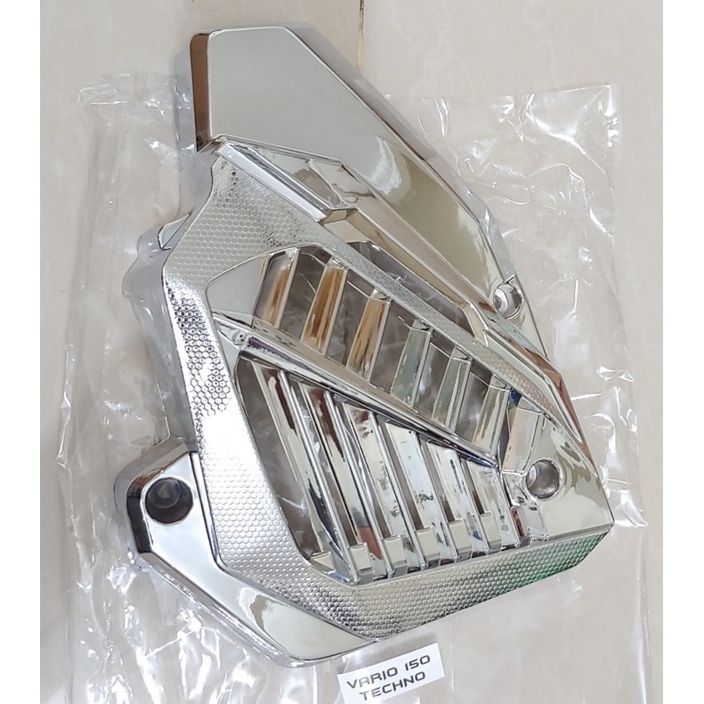 Tutup Radiator Vario 150 &amp; Vario 125 Led Chrome Anti Buram