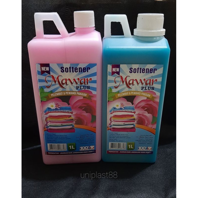 Mawar Softener Pewangi Pelembut Pakaian Laundry 1 Liter