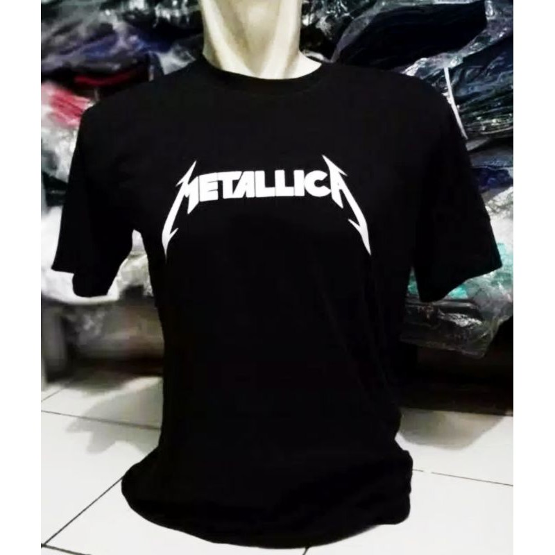 Baju Kaos Metallica T-Shirt Band Metallica