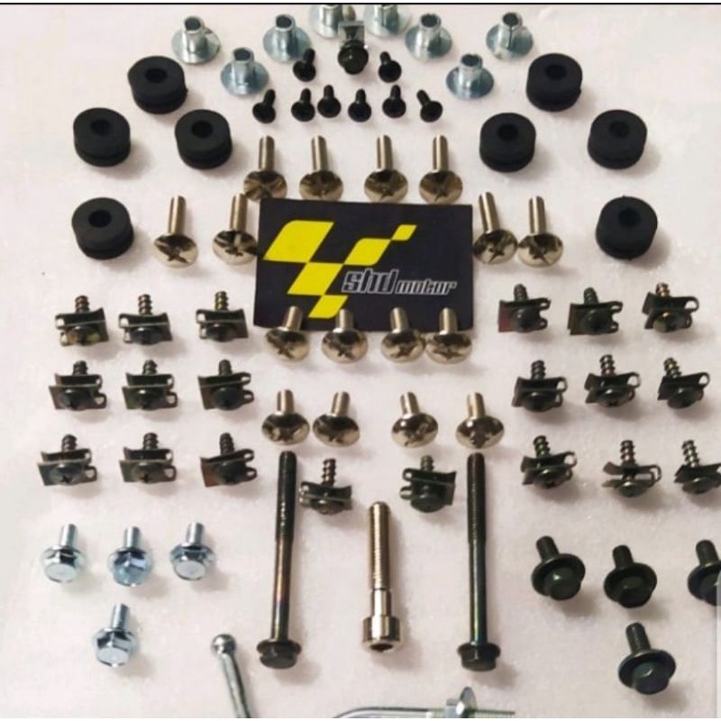 Baut body full set satria hiu