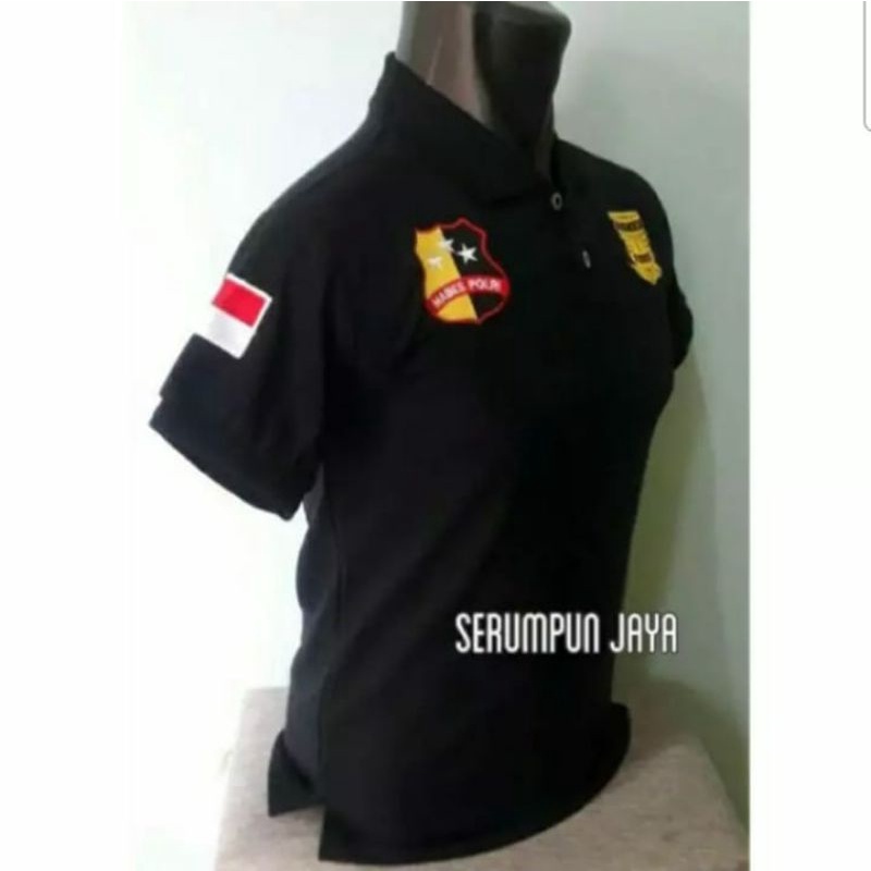 KAOS GADA PRATAMA - KAOS KERAH GADA PRATAMA SECURITY LENGAN PENDEK FULL BORDIR