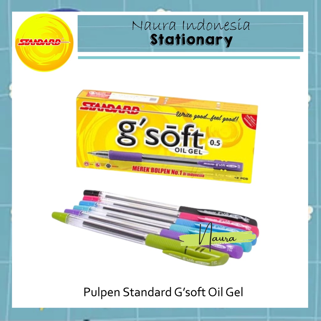 

Pulpen Standard G'soft | Bulpoin Standard G'soft | Bulpen Standard