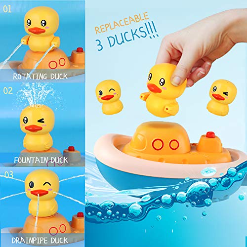 duck sprinkler shower bath toy - mainan mandi bayi bebek