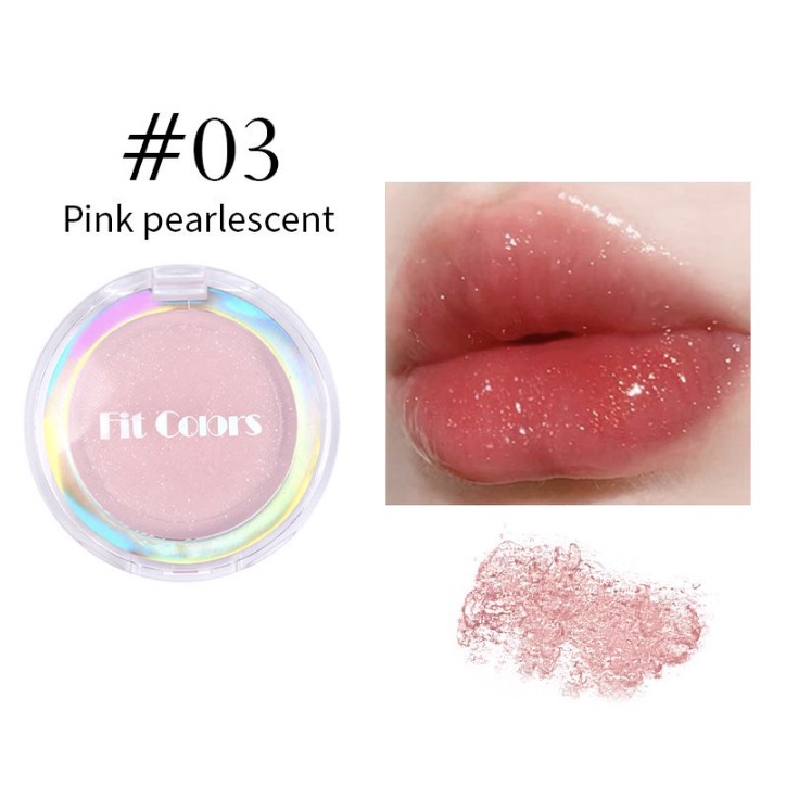 FIT COLORS Lipbalm Lip Jelly Pearlescent Moisturizing XX043