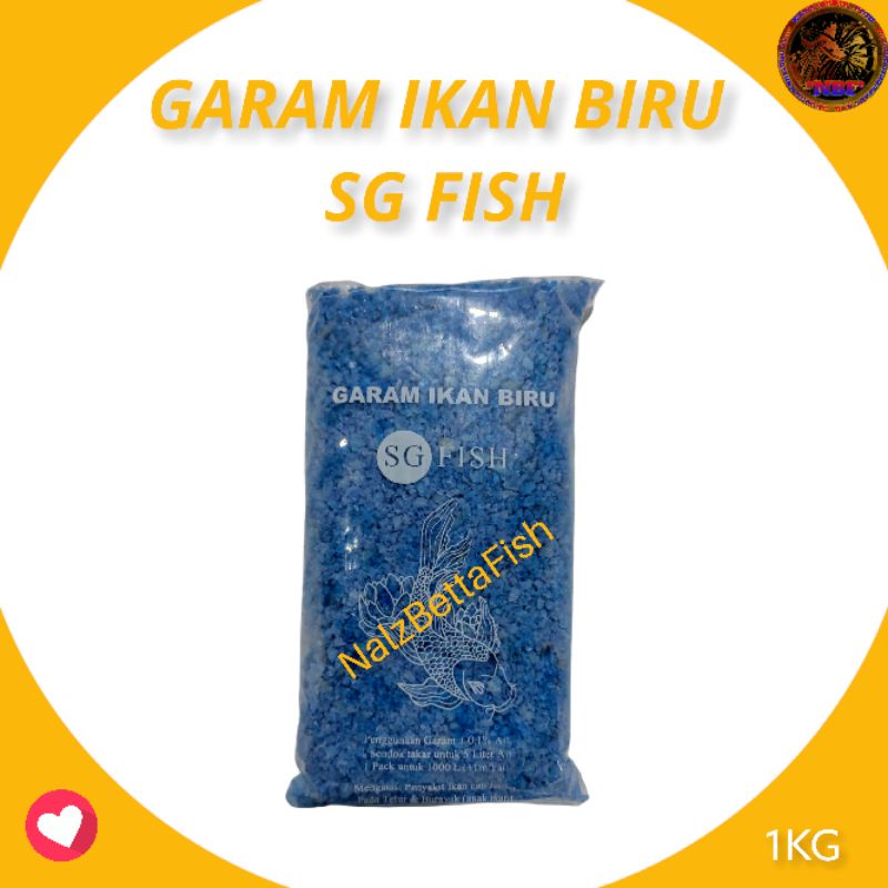 

GARAM IKAN BIRU SG FISH 1KG BLUE SALT DAPAT MENCEGAH MENGOBATI PENYAKIT IKAN HIAS