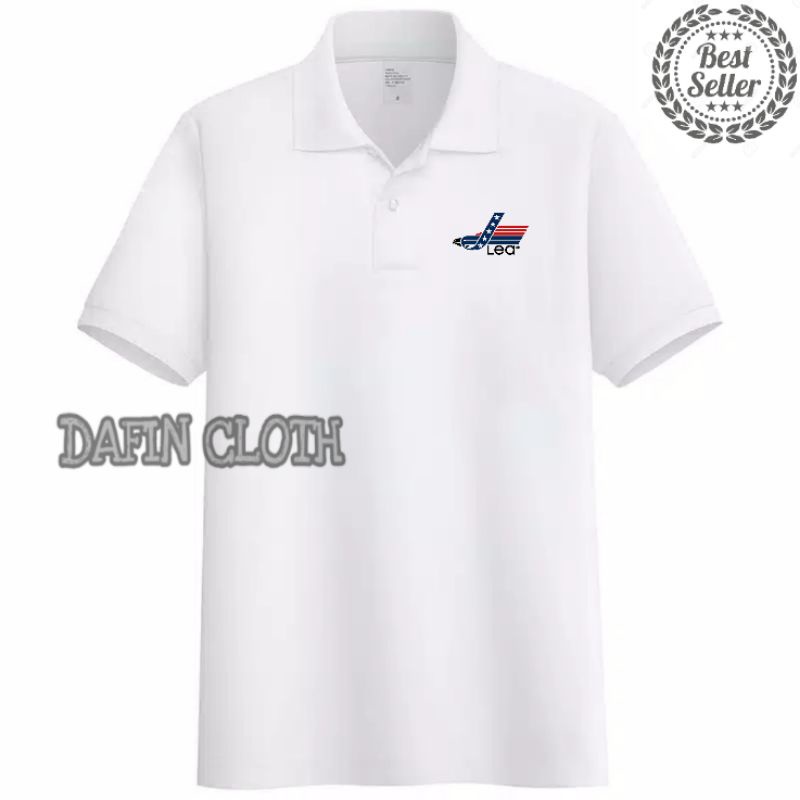 Polo shirt Kaos Kerah Pria Lea