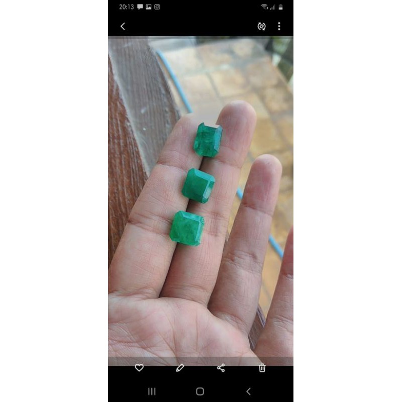 zamrud emerald beryl & topas memo gli