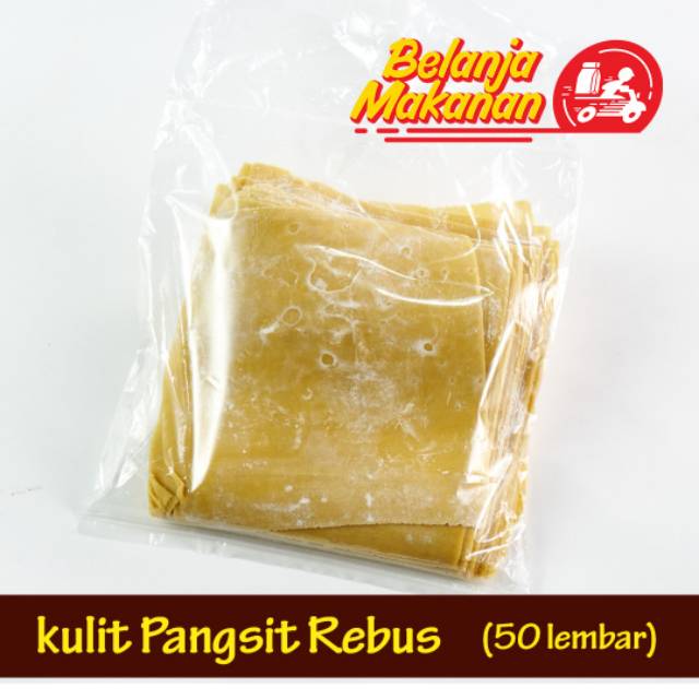 

Kulit Pangsit Rebus Setia ( isi 50 lbr)
