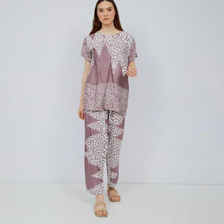 ♦ one set piyama new Dealova by Banez ecer grosir se-indonesia/setcel busui/piyama kekinian ➥