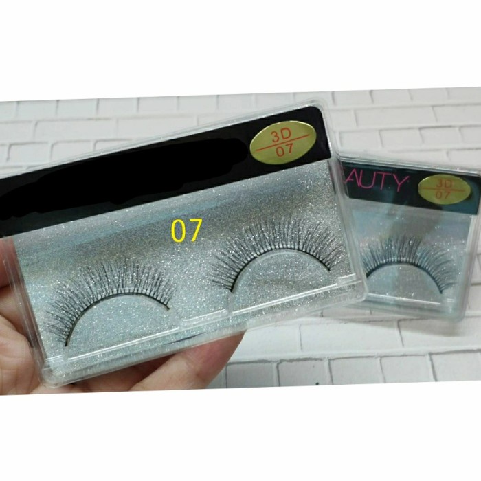 BULU MATA PALSU BULUMATA MURAH 3D HB BEAUTY NO.07 G