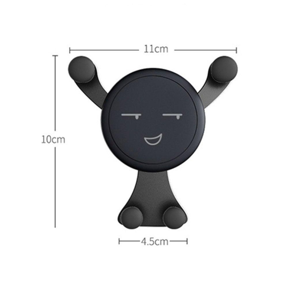 Lanfy Gravity Car Phone Holder Universal Multi-Fungsional Smile Phone Bracket Aksesoris Mobil Klip Meja Perlengkapan Mobil Dekorasi Interior Phone Stand