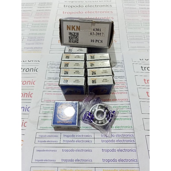 Ball bearing 6301 merk NKN