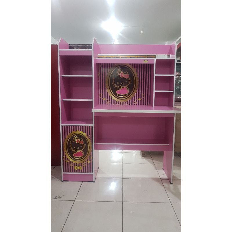 Meja Belajar Anak Hello Kitty Kea Panel