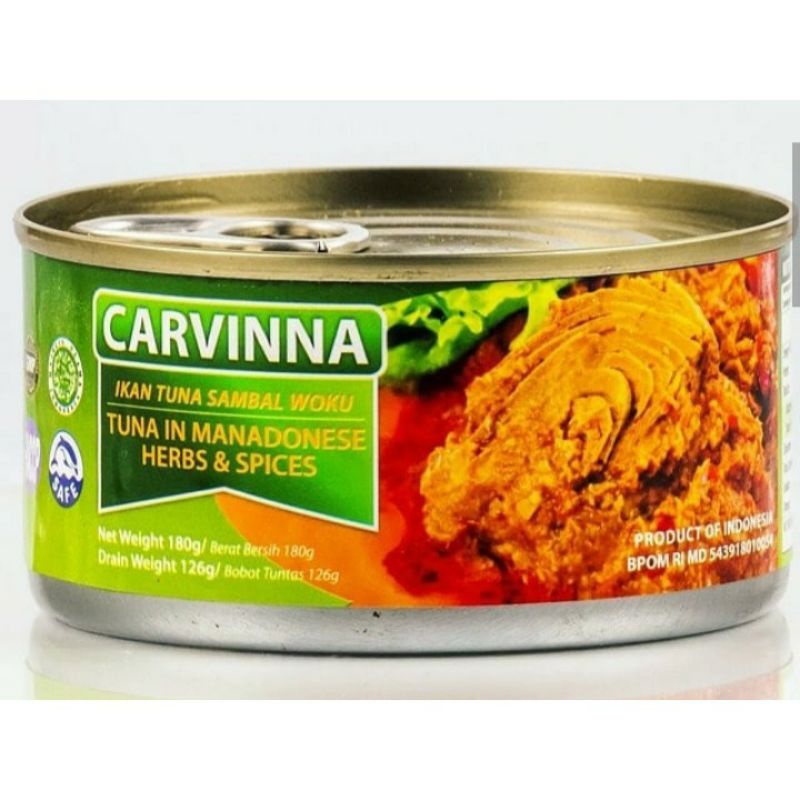 4 in 1 PACKAGE CARVINNA TUNA KALENG HIGH QUALITY