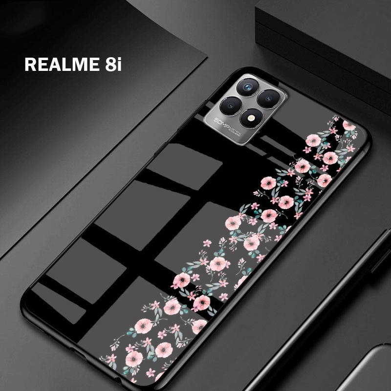 Softcase Glass [S140] REALME 8i - casing pelindung - 8i - pelindung handphone - REALME 8i