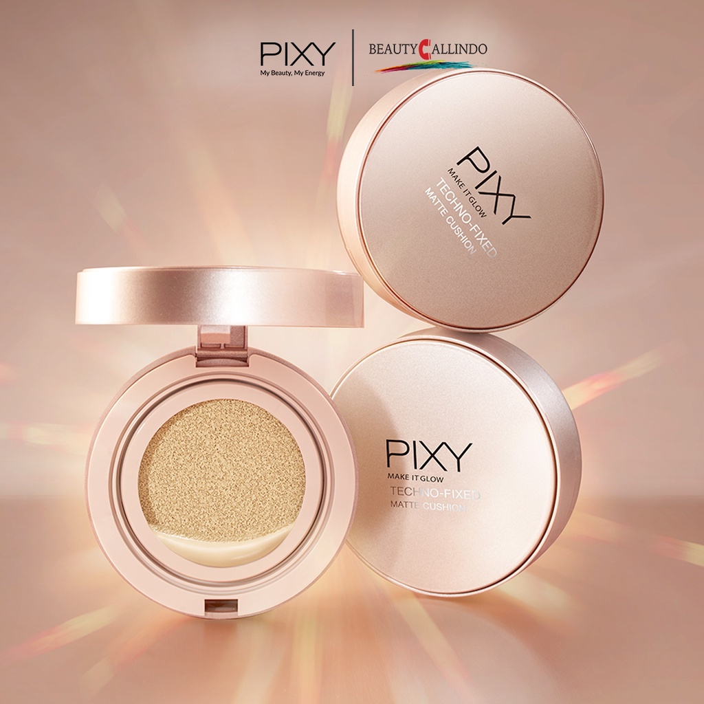 Pixy Make It Glow Techno Fixed Matte Cushion