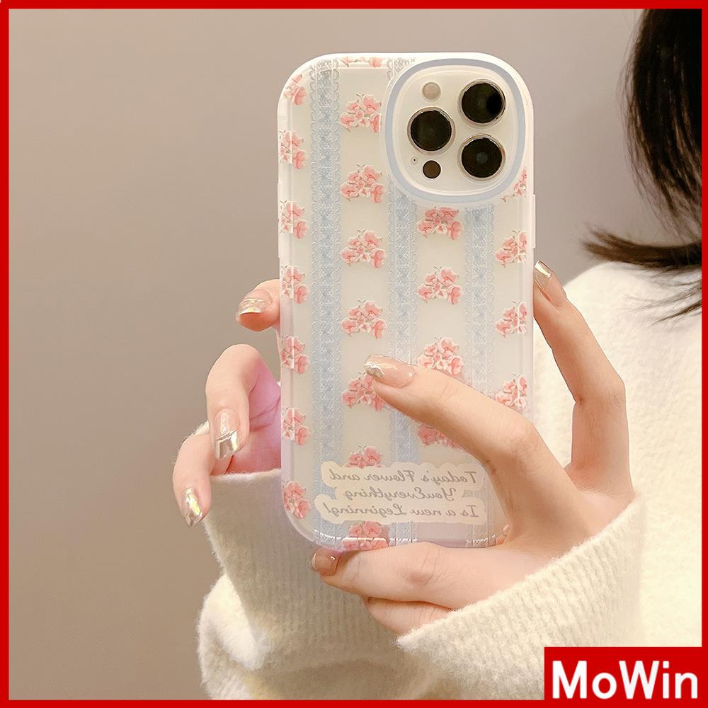 iPhone Case Silicone Soft Case Clear Case TPU Airbag Shockproof Full Coverage Protection Camera Lace Floral For iPhone 13 Pro Max iPhone 12 Pro Max iPhone 11 iPhone 7 Plus