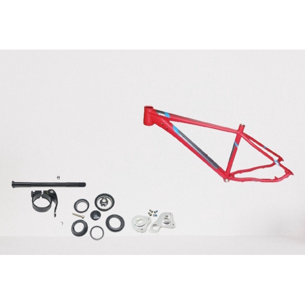 Frame MTB 27.5 United speed Black dan Red Alloy ringan