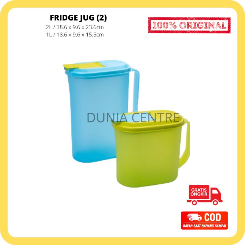 PROMO TUPPERWARE TEKO FRIDGE JUG ORIGINAL